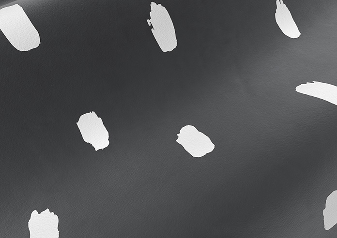 Ink Spots, Black and White - Made to Measure Curtains - Image 4
